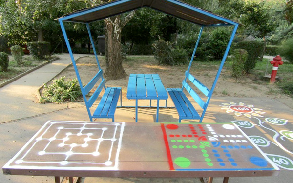 Megszépült a Belvárosi Iskola udvara