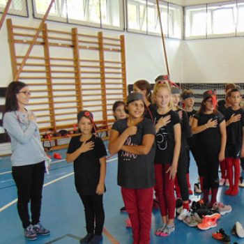 Gólyaavató a Belvárosi Általános Iskolában