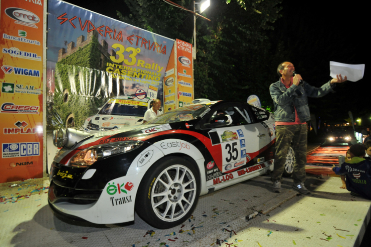 Casentino Rally-n a Juhász testvérek.