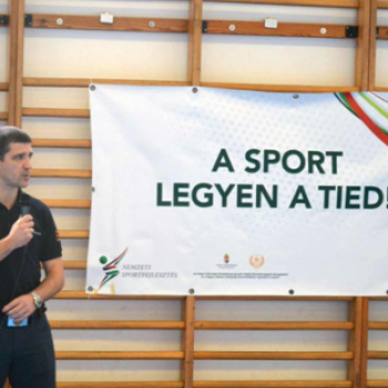 A Sport Legyen a Tied!