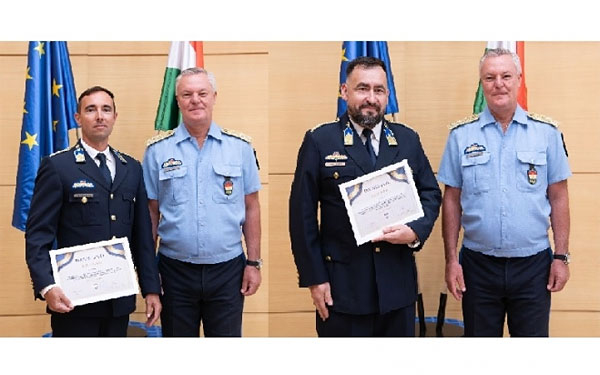 Tolna vármegyei rendőrök elismerése