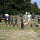 Felbőgtek a motoros fűrészek Ropolypusztán 