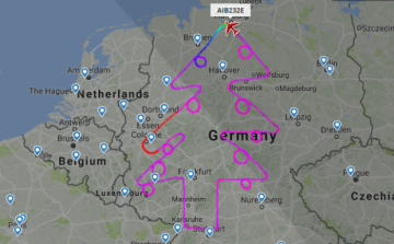 Karácsonyfát rajzolt Németország egére az Airbus
