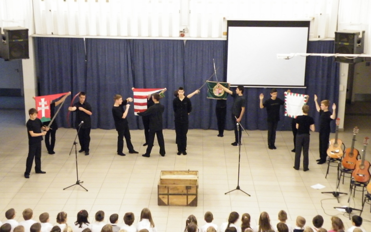 1956-ra emlékeztek a Belvárosiban